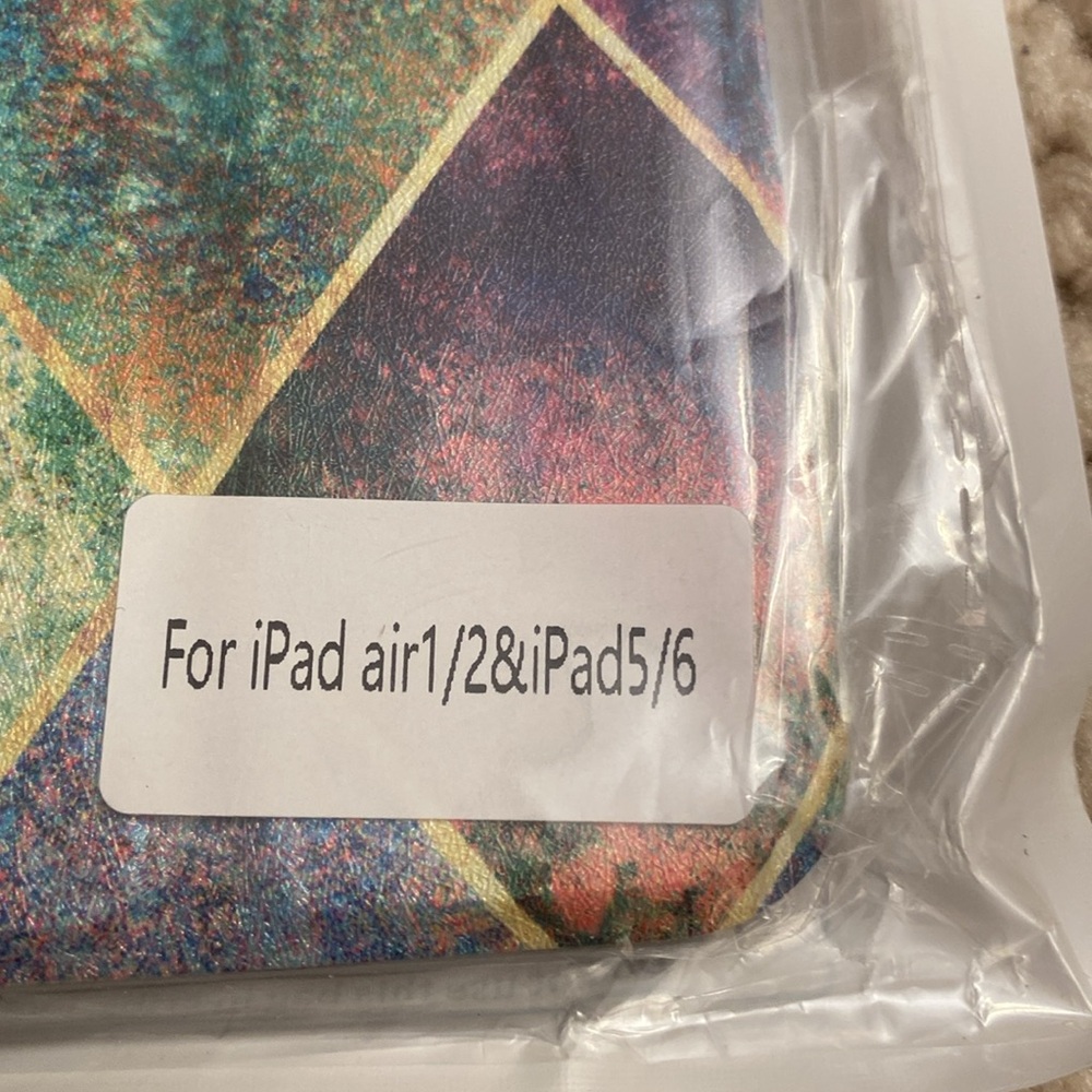 Colorful Geometric iPad Case - Picture 3 of 3